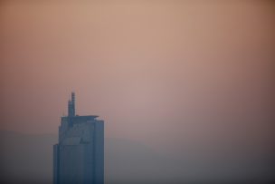 FOTOS | Santiago despierta con humo por incendio en San Pedro de Melipilla
