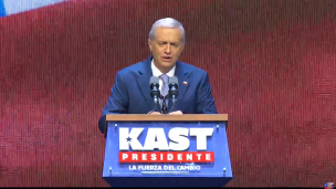Presidente electo José Antonio Kast: 