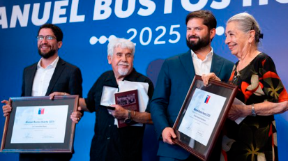 Reconocen trayectoria sindical con entrega del Premio Manuel Bustos Huerta 2025