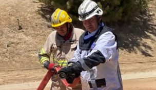 Fallece Luis Becerra, comandante del Cuerpo de Bomberos de Litueche: combatía incendio forestal