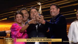 ¡Arrasan en el Copihue! ‘Socios por el Mundo’ se lleva el premio y Zabaleta desata emoción con potente mensaje sobre la amistad