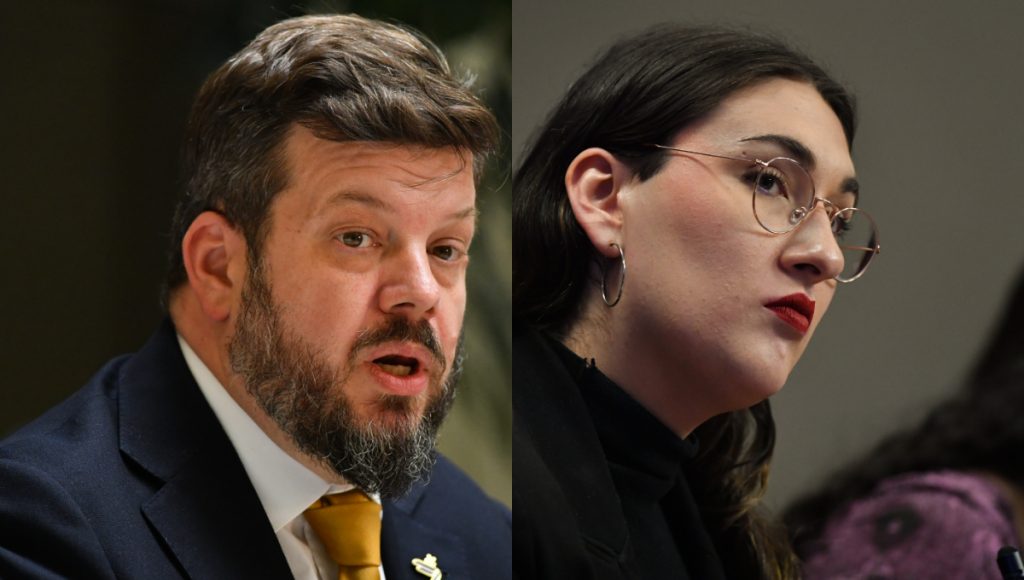 Johannes Kaiser y Emilia Schneider protagonizan cruce en debate sobre personas trans