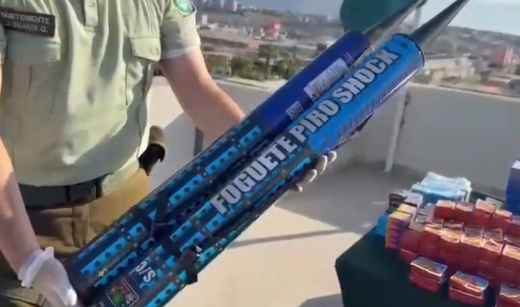 Carabineros incautó más de 12 mil fuegos artificiales en Alto Hospicio