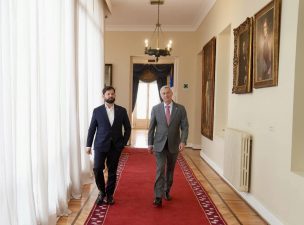 “Trabajar por el bienestar de Chile”: Boric y Kast protagonizan reunión clave en La Moneda