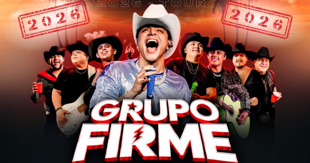 Grupo Firme llega por primera vez a Chile con “La Última Peda”: conoce todos los detalles