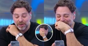 Se tuvo que disculpar: Neme protagonizó chascarro en vivo tras leer 'confusa' frase en matinal