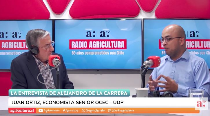 Juan Ortiz, economista senior OCEC: “La economía rindió más de lo esperado, pero no lo suficiente”