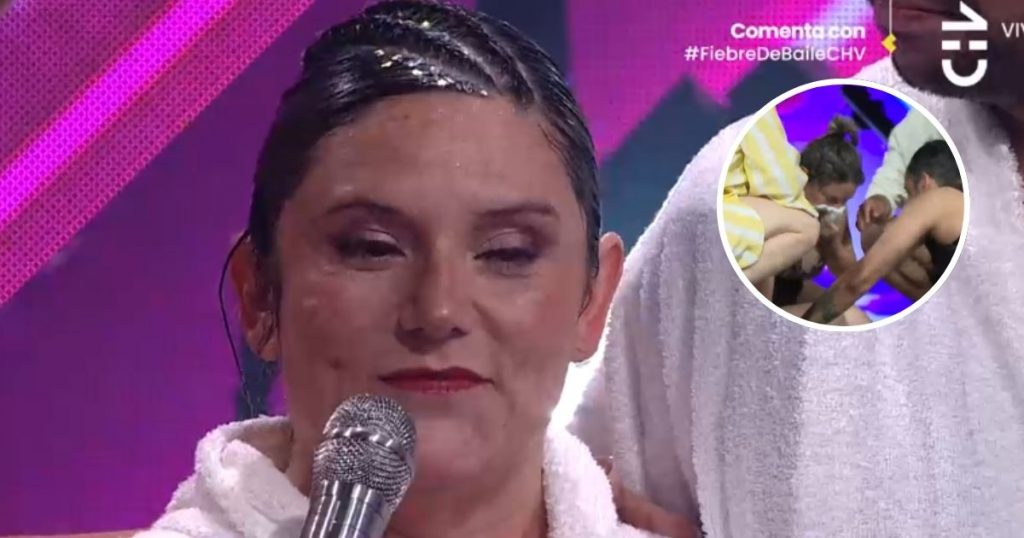 El accidente que casi deja fuera a María José Quiroz del aquadance en CHV: “Pensé que me había quebrado…”