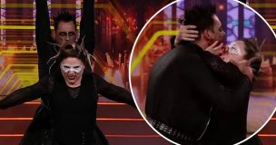 María José Quiroz sorprendió con 'beso sangriento' en Fiebre de Baile: revisa el video