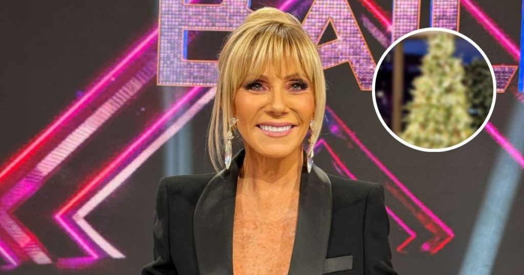 La tradición de Raquel Argandoña: Así decoró su casa para esta Navidad