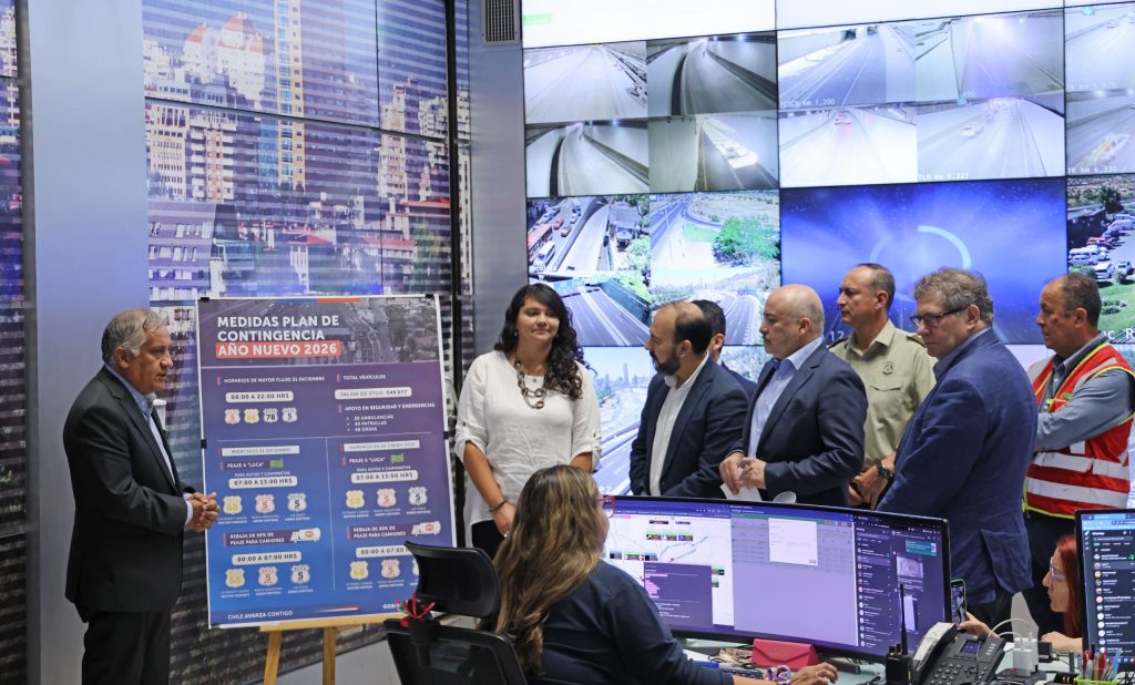 MOP proyecta salida de más de 500 mil vehículos desde la RM en Año Nuevo