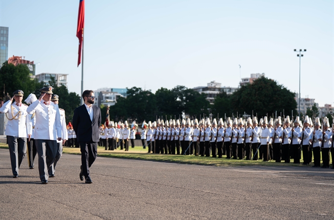 Presidente Boric participó en la ceremonia de graduación de oficiales de la Escuela Militar