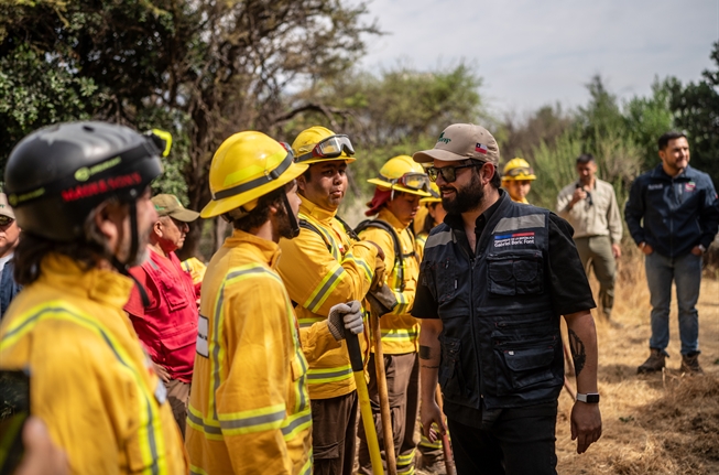 Presidente Boric: “Este año hemos tenido más incendios que en temporadas pasadas
