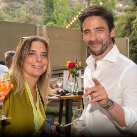 Priscilla Hirane y Chris Portugal.