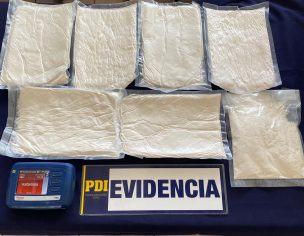 PDI detuvo a imputado por tráfico de drogas en aeropuerto de Arica: Portaba más de 2 kilos de ketamina
