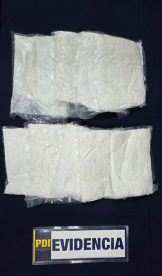 Operación Orión: PDI Arica detuvo a imputada con más de 10 mil dosis de ketamina en Complejo Fronterizo Chacalluta