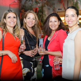 Magdalena Merbilháa, Bárbara Bustamante, Victoria Beaumont y Ivette Avaria.