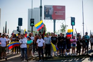 VIDEO | Manifestación de venezolanos en Chile celebra la detención de Nicolás Maduro