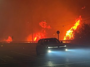 Incendio forestal en Parral consume más de 3.800 hectáreas y deja un brigadista herido