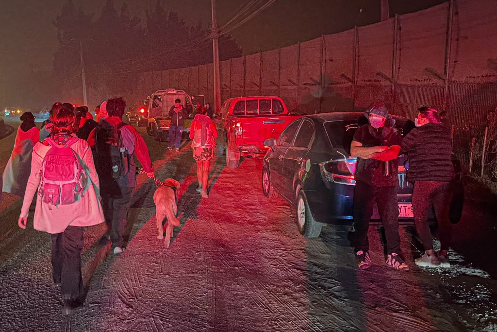 Incendios forestales en Biobío dejan más de 40 mil clientes sin suministro eléctrico