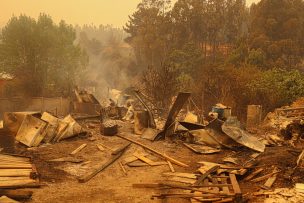 VIDEO | Incendios forestales en Penco: El angustiante relato de una mujer durante la evacuación