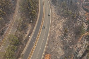 VIDEO | “Lo peor que me ha tocado vivir”: trabajadora de peaje revela caos por incendios en Biobío