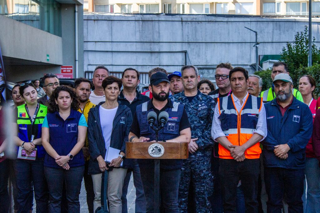 Presidente Boric por incendios forestales: 