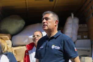 Alcalde Desbordes encabeza envío de ayuda solidaria a zonas afectadas por incendios en el sur del país