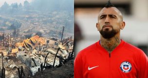 “Saldremos de esta”: Arturo Vidal reaccionó a tragedia por incendios en Biobío y Ñuble con mensaje en Instagram