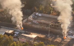 Megatoma de San Antonio: Pobladores montan barricadas incendiarias en segundo día de desalojo