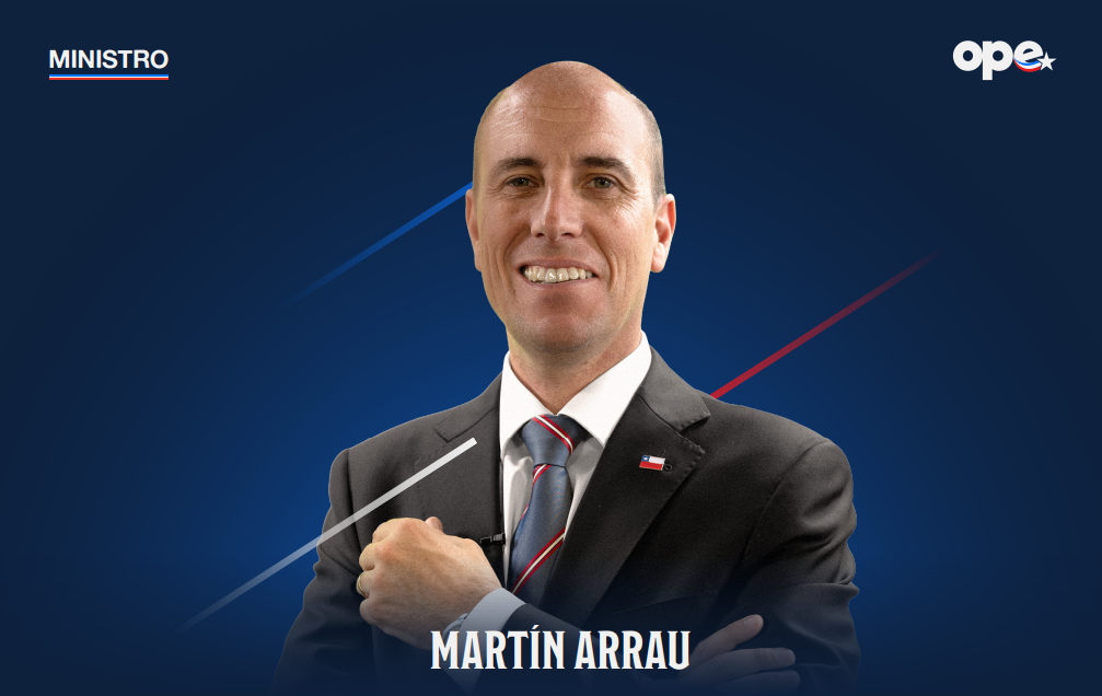 Perfil técnico y regional: Martín Arrau es designado al Ministerio de Obras Públicas