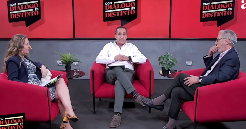 Con Diálogo es Distinto: Álvaro García y Rosario Navarro coinciden en la urgencia de recuperar el crecimiento
