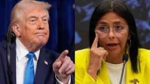 Donald Trump advierte a Delcy Rodríguez: 