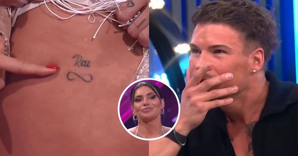 “Solo él lo puede ver”: Faloon Larraguibel revela tatuaje del nombre de Rai en íntimo lugar de su cuerpo