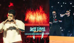 Con Jowell y Randy y artistas chilenos: así cerró Bad Bunny su paso por Chile