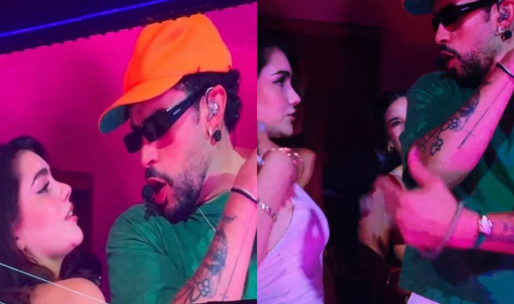 ¡Paren todo! Influencer chilena protagonizó coqueto momento con Bad Bunny en “La Casita”