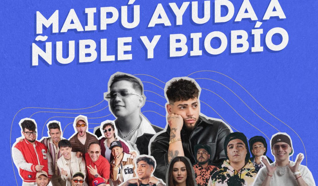 Gino Mella, La Combo Tortuga y Pablito Pesadilla lideran evento solidario en Maipú por incendios forestales