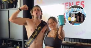 Joaquín Méndez celebró baby shower de su hijo Valentino junto a Mandi y famosos invitados