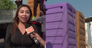 Naya Fácil se la jugó en zona de catástrofe e instaló 10 baños químicos