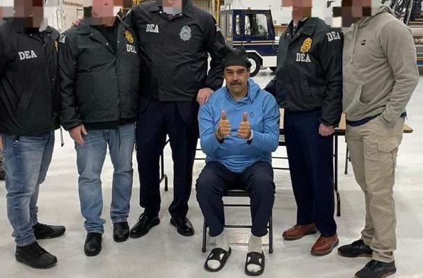 Los primeros registros de Maduro detenido en dependencias de la DEA en Nueva York