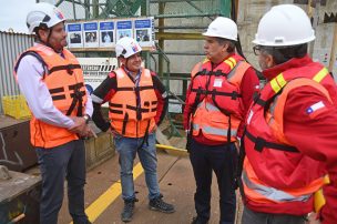 Gobernador Regional de Los Lagos visita obras del Puente Chacao y destaca su impacto histórico para el desarrollo del país