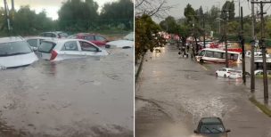 Desborde del canal Santa Marta tras sistema frontal provoca emergencia vial