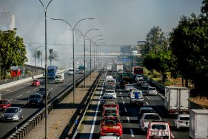 Alerta de tránsito por gigantesca explosión en Renca: revisa los múltiples desvíos acá