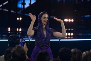 Entre baile y lágrimas: Fátima Bosch se emocionó con el homenaje mexicano de Jesse & Joy en Viña 2026