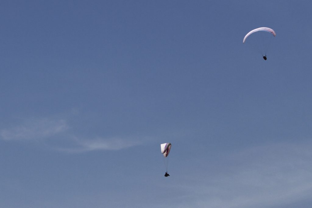 Hombre desapareció tras vuelo en parapente en Las Vizcachas
