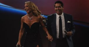 Vestido de ensueño: Karen Doggenweiler impacta en Viña 2026 con estilo Hollywood clásico