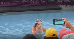 No todo fue perfecto: el percance que marcó el piscinazo de Skarleth Labra como Reina de Viña 2026