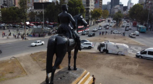 Consejo de Monumentos aprueba reinstalación de estatua de Baquedano en Plaza Italia