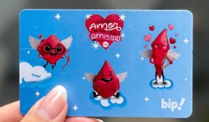 Metro de Santiago lanza Bip! especial por el Día del Amor y la Amistad