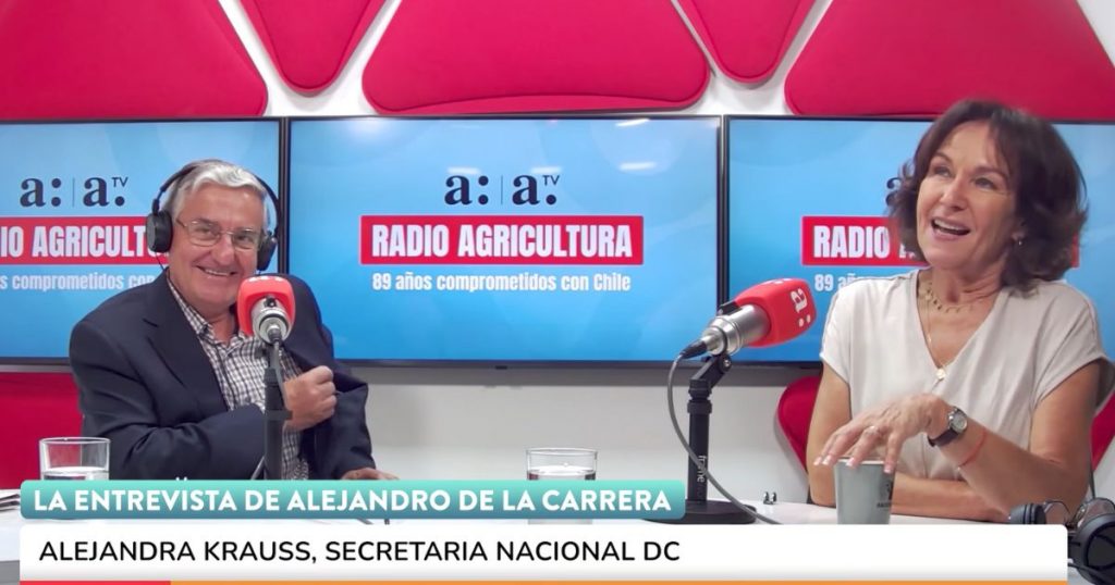 La Entrevista: Alejandra Krauss define posición de la DC en el futuro gobierno y llama a la responsabilidad